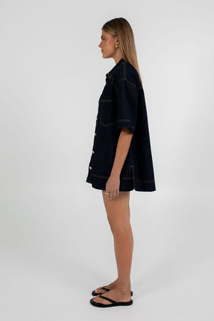 Veira Denim Shirt - Indigo