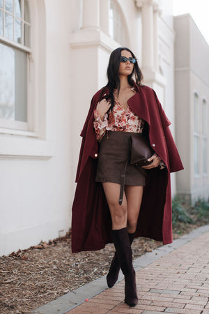 Undina Blouse - Fleur Print