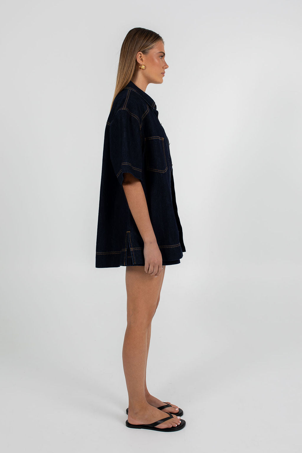 Veira Denim Shirt - Indigo