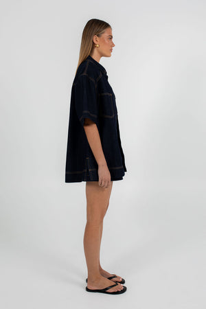 Veira Denim Shirt - Indigo