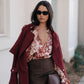 Undina Blouse - Fleur Print