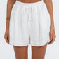 Galina Linen Short - White