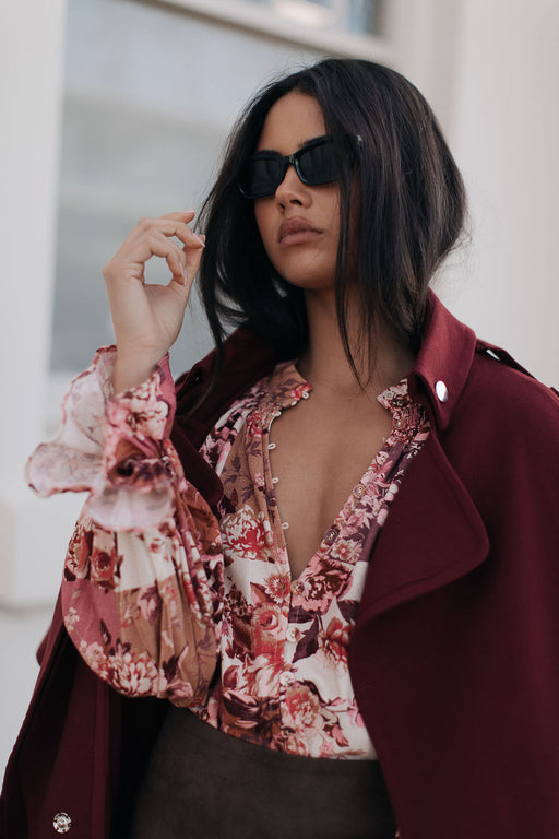 Undina Blouse - Fleur Print