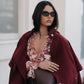 Sarah Trench Coat - Burgundy