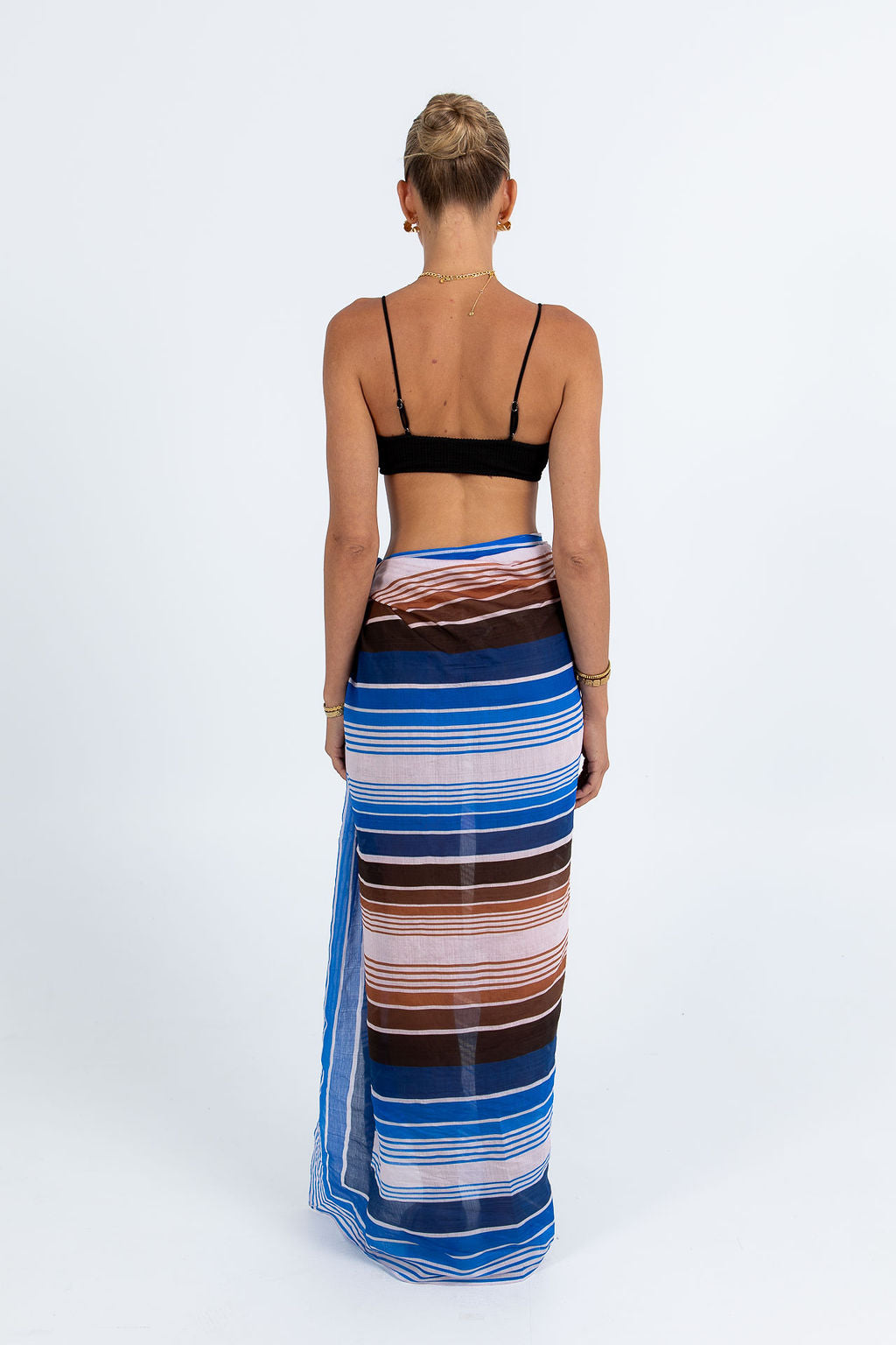 Eclipse Bralette - Black Crinkle