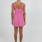 Ursilla Mini Dress - Pink Tweed Knit