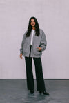 Tully Bomber Jacket - Grey