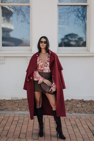 Undina Blouse - Fleur Print