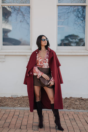 Undina Blouse - Fleur Print