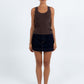 Niamh Tank Top - Chocolate