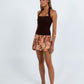 COMING SOON - Arabelle Mini Skirt - Daydream Print