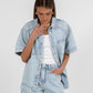 LAUNCHING 19.10 - Veira Denim Shirt - Light Mineral Wash