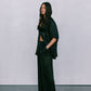 Francesca Shirt - Black Satin