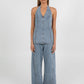 Rumi Denim Top - Dark Mineral Wash