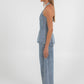 Rumi Denim Top - Dark Mineral Wash