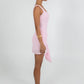 Neva Mini Dress - Baby Pink
