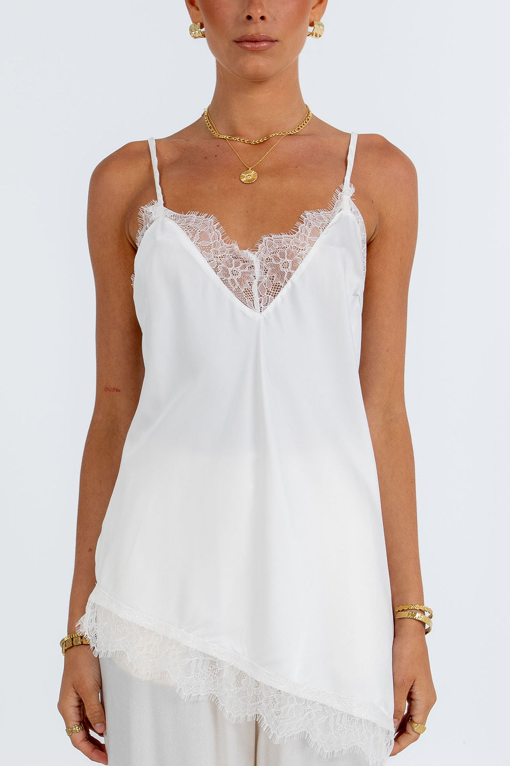 Jessalyn Lace Top Cream