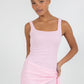 Neva Mini Dress - Baby Pink