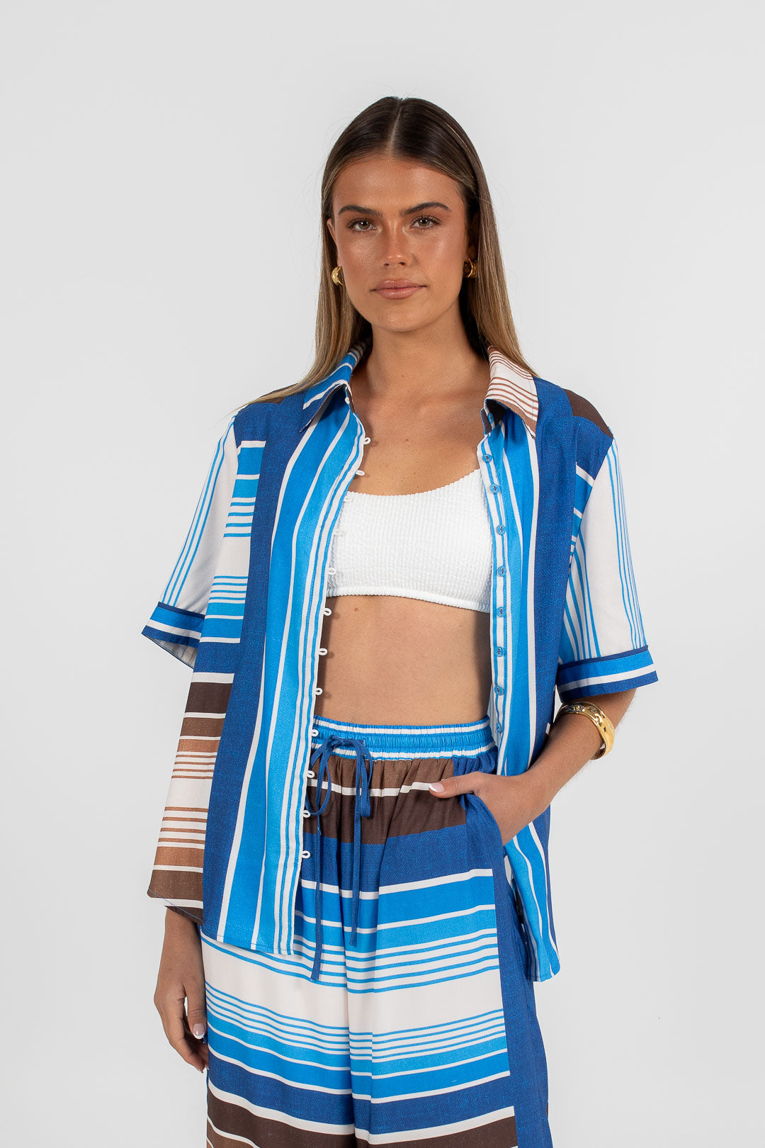 COMING SOON - Ithaca Pant - Paros Stripe