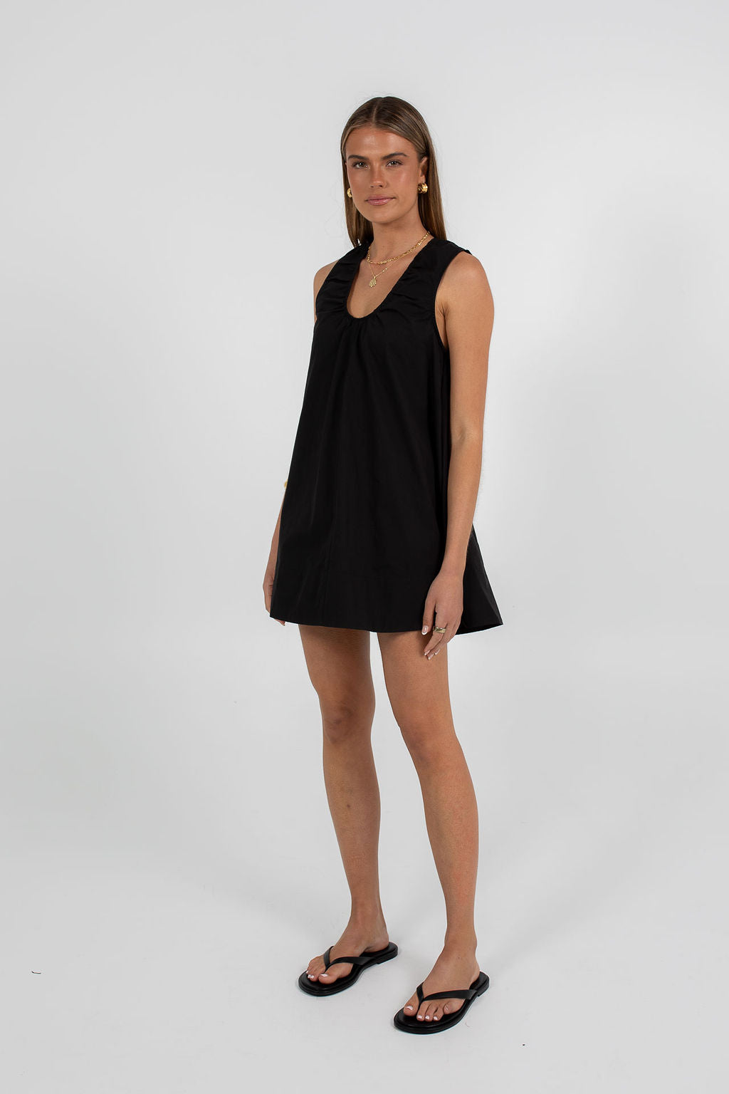 Becky Mini Dress - Black