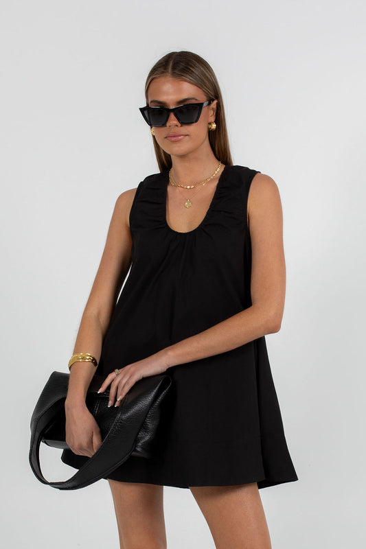 Becky Mini Dress - Black