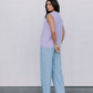 Nadia Knit Vest - Lilac Marle