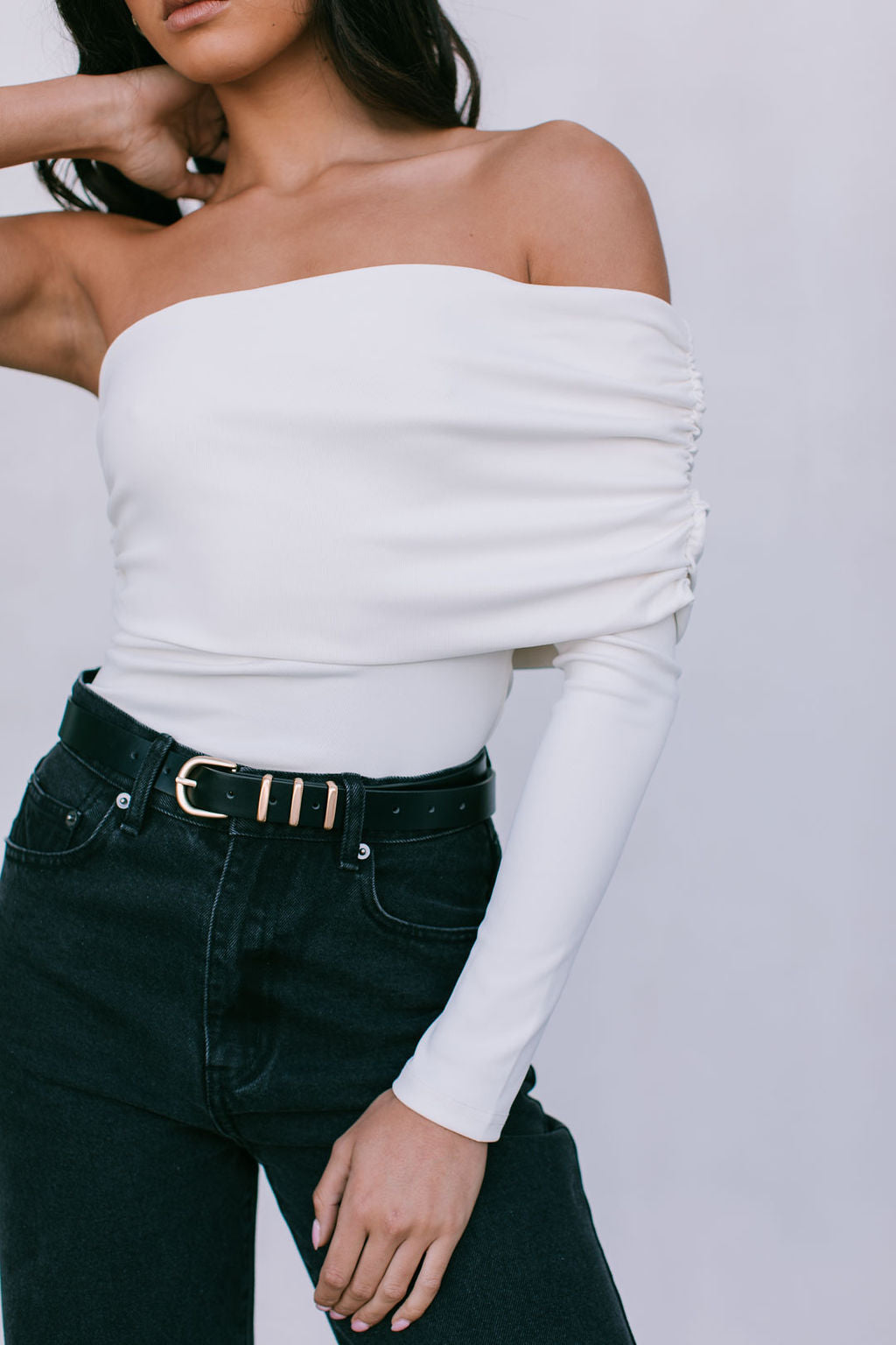 Rachel Jeans Black Washed Denim