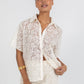 Kalisha Lace Shirt - Cream