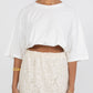 Nelly Lace Skirt - Cream