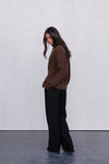 Jai Knit Jumper - Chocolate Brown
