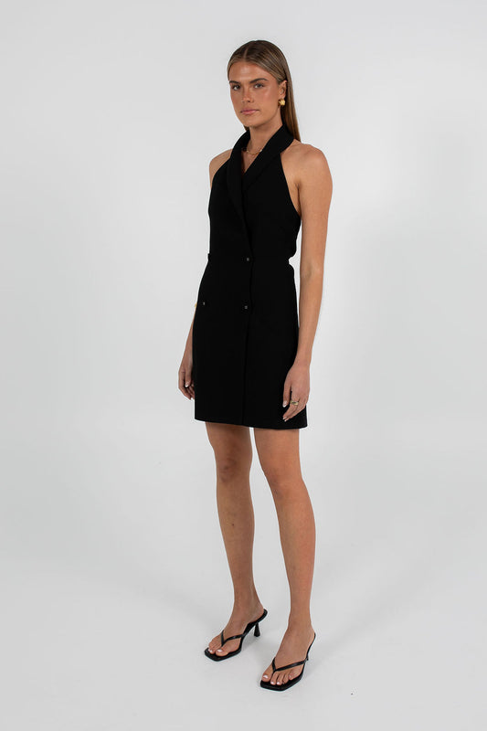 Grayson Mini Dress - Black