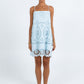 Maia Mini Dress - Powder Blue Sicily Lace