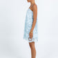 Maia Mini Dress - Powder Blue Sicily Lace