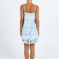 Maia Mini Dress - Powder Blue Sicily Lace