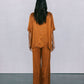 COMING SOON - Francesca Shirt - Caramel Satin