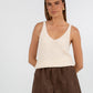 Lenny Short - Chocolate Brown Suede Look