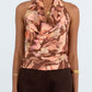 COMING SOON - Kavira Halterneck Top - Daydream Print