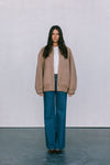 Tully Bomber Jacket - Tan