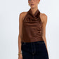 Inara Top - Chocolate Brown
