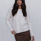 Vanessa Knit Cardigan - Beige Marle