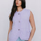 Nadia Knit Vest - Lilac Marle