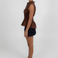 Blake Top - Chocolate Brown