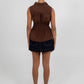Blake Top - Chocolate Brown