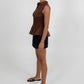 Blake Top - Chocolate Brown