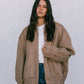 Tully Bomber Jacket - Tan