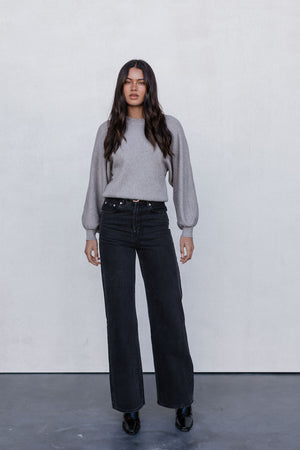 Yanica Knit Jumper - Grey
