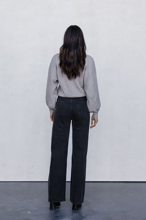 Yanica Knit Jumper - Grey