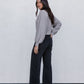 Yanica Knit Jumper - Grey