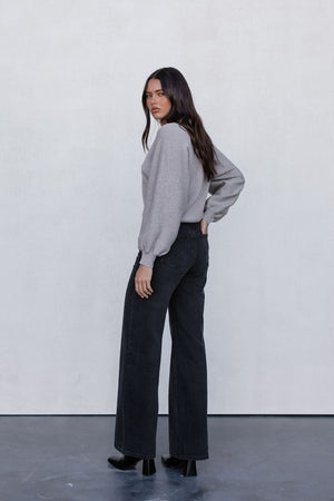 Yanica Knit Jumper - Grey