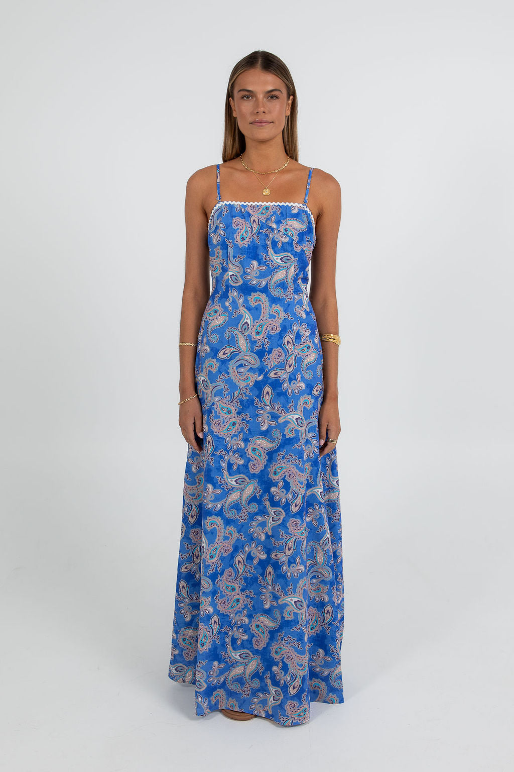 COMING SOON - Fae Maxi Dress - Oceana Print